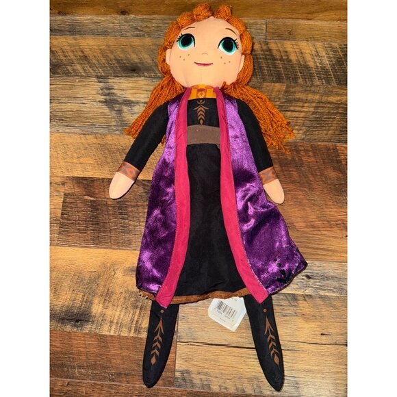 Disney Frozen 2 Anna Kids Bedding Super Soft Plush Cuddle Pillow Buddy, Official - Picture 4 of 12